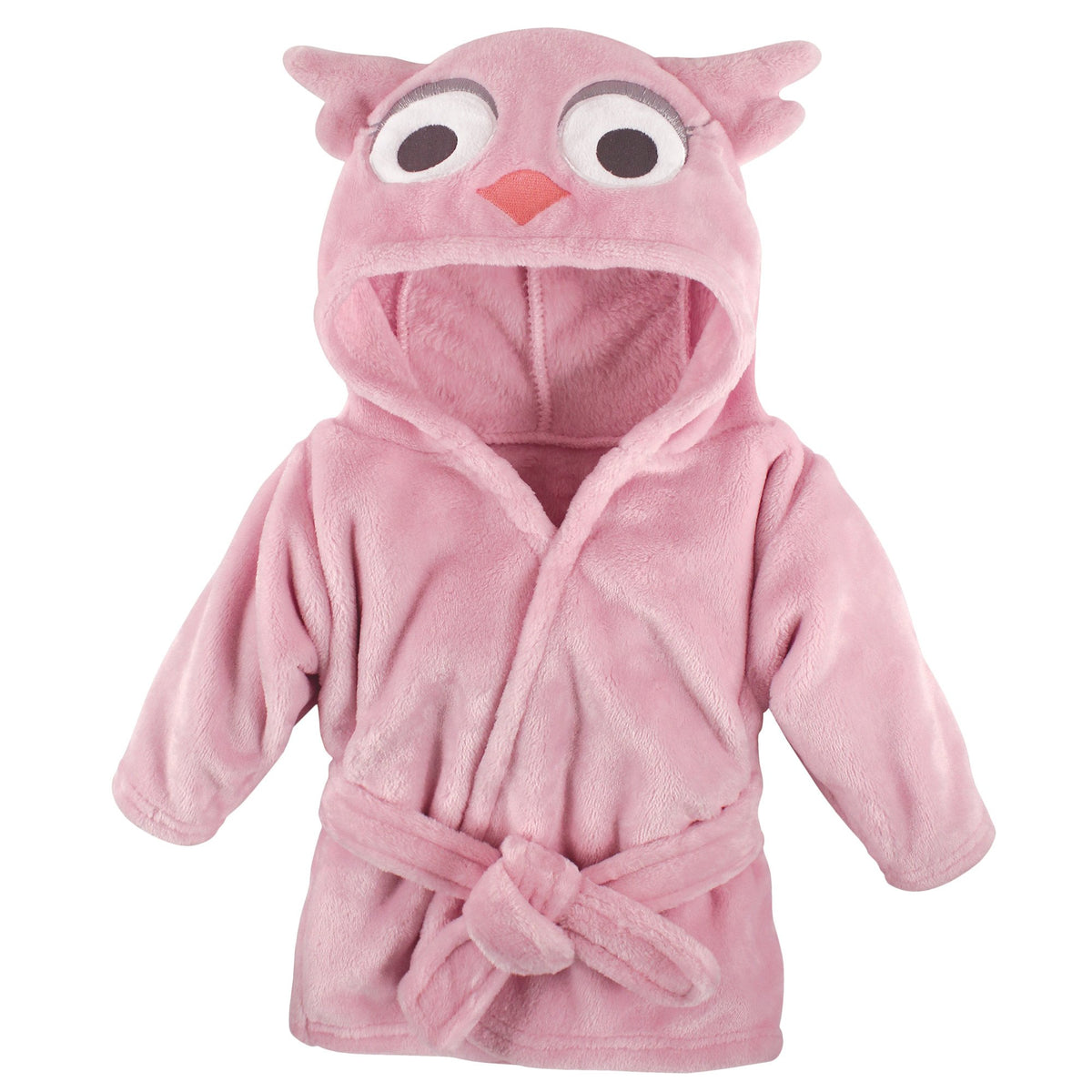 Hudson Baby Unisex Baby Plush Animal Face Bathrobe