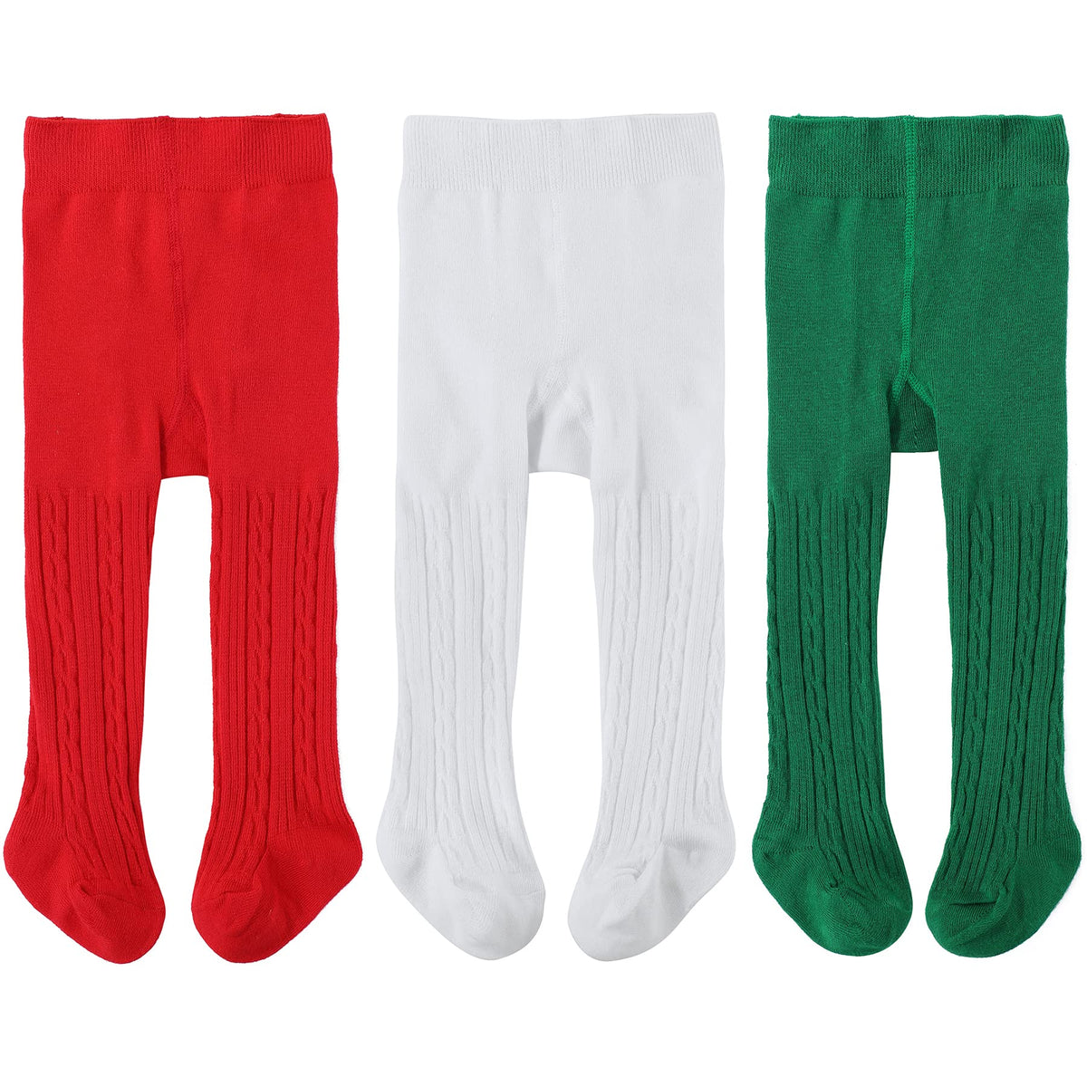 Zando Cable Knit Toddler Tights Baby Seamless Leggings Girls Stockings