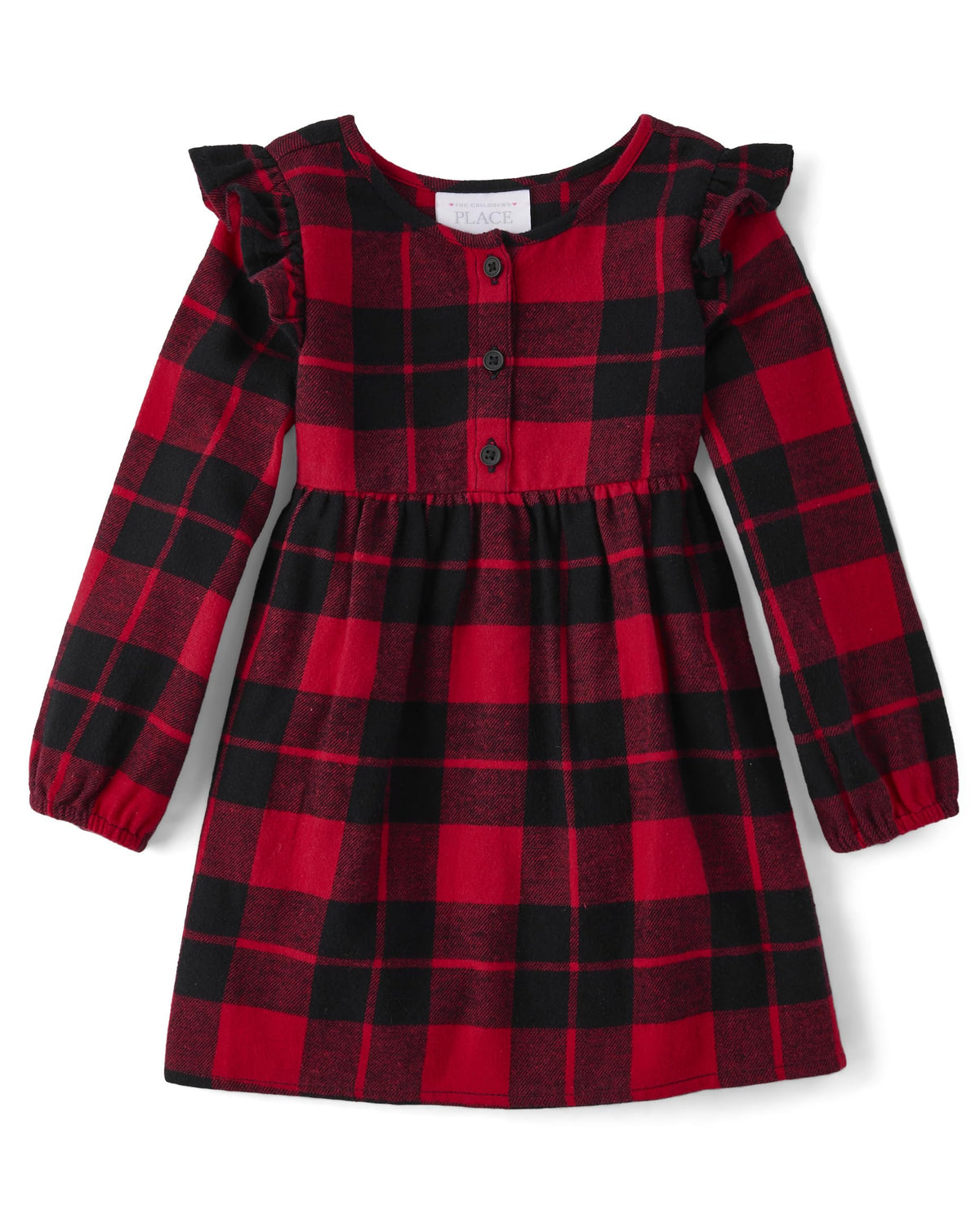 The Children's Place Girls and Toddler Skater Dress, Long Sleeve