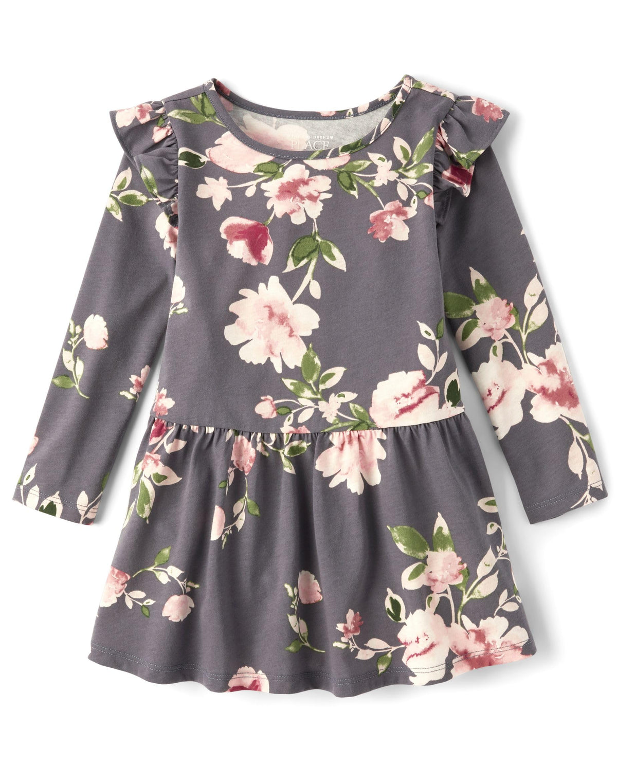 The Children's Place Girls and Toddler Skater Dress, Long Sleeve