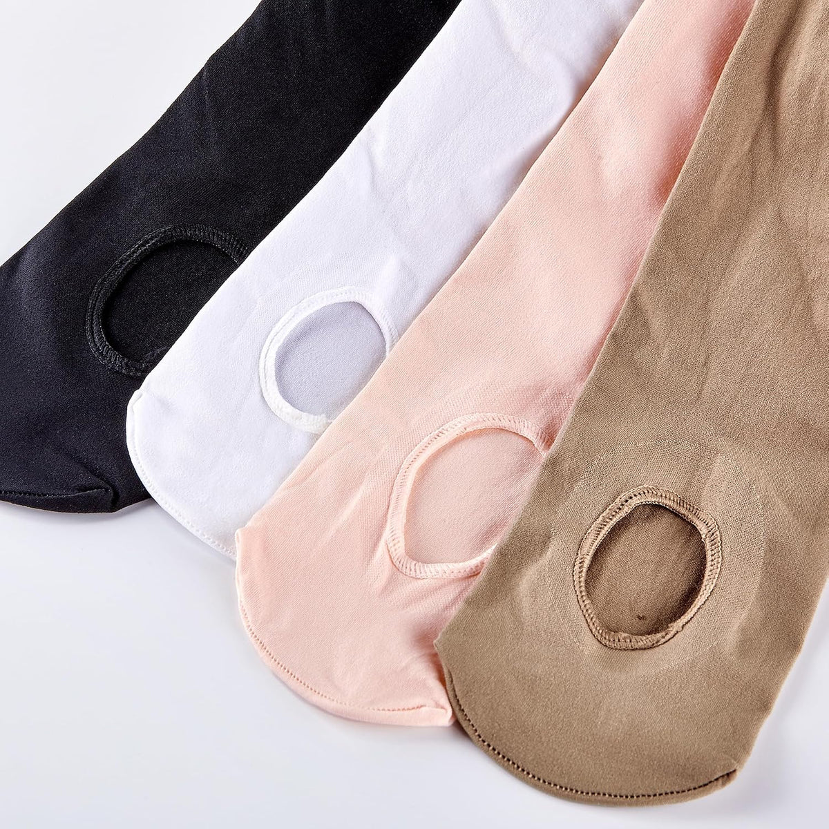 DIPUG 1/2/3 Pairs Girls' Convertible Ballet Tights/Soft Dance Tight
