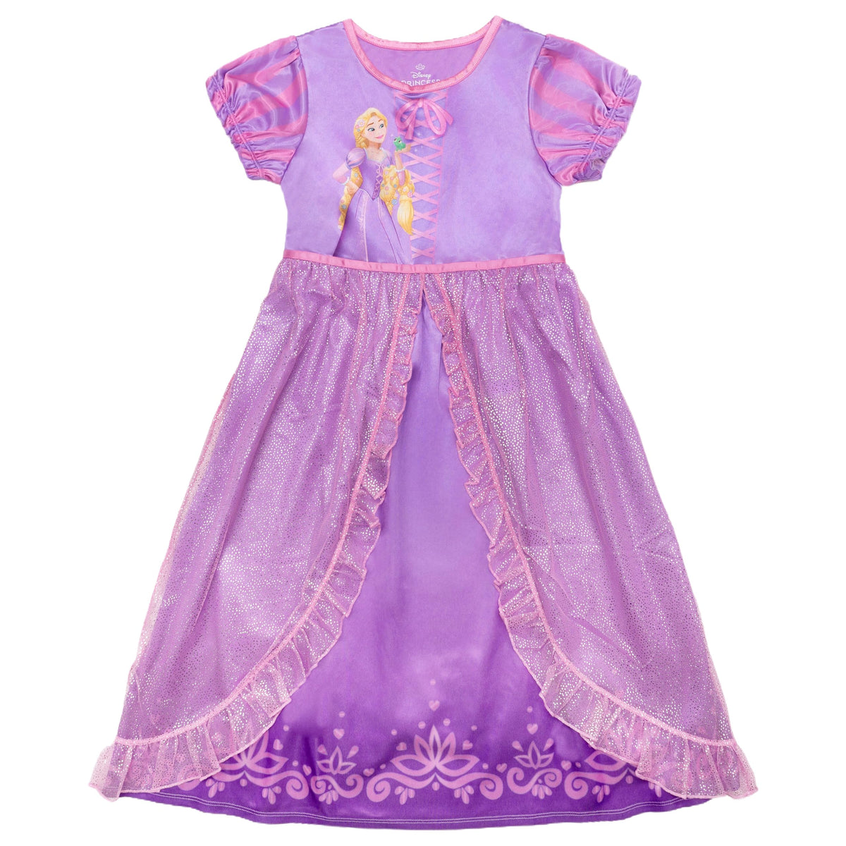 Disney Toddler/Little/Big Girls' Princess Fantasy Gown Nightgown