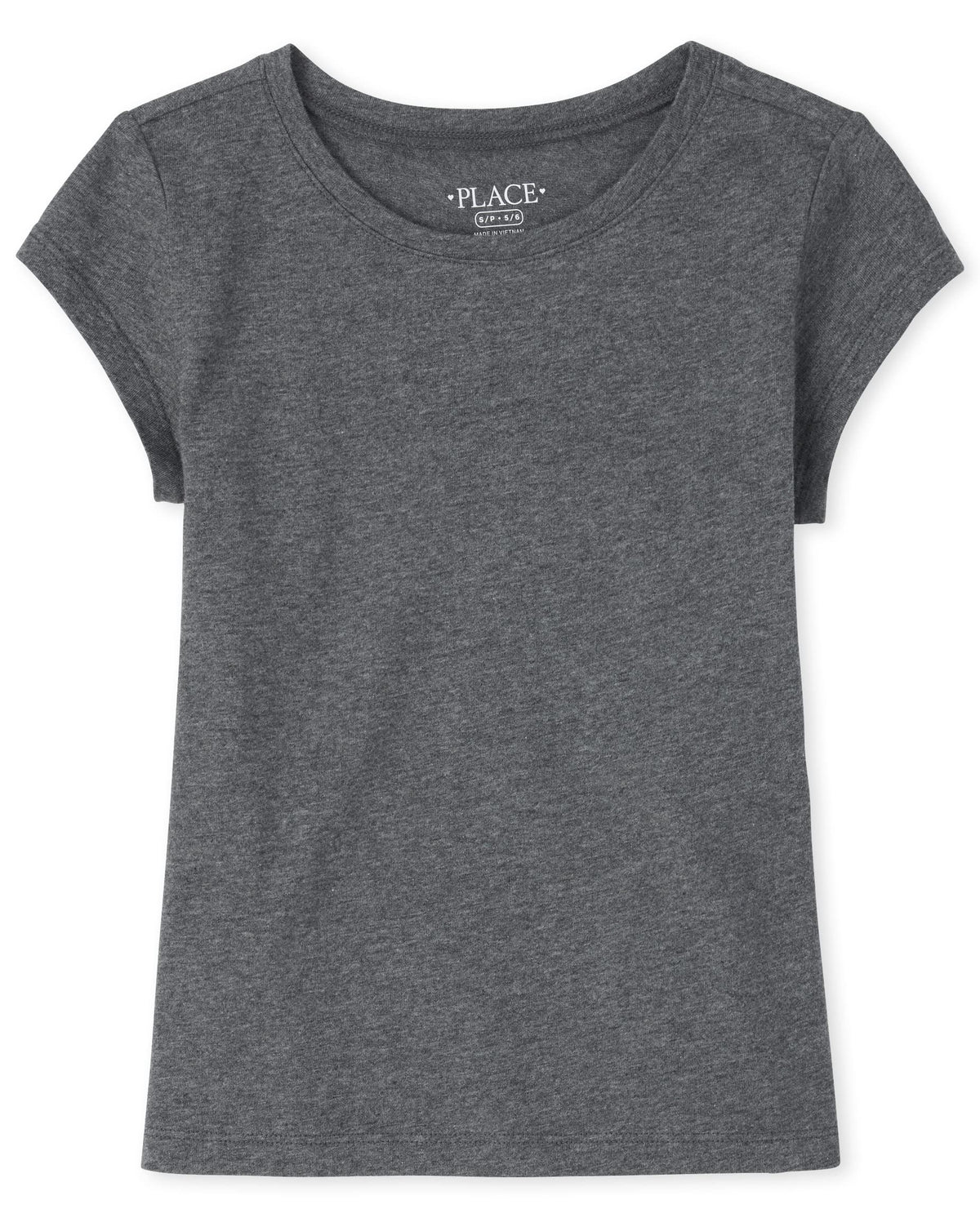 The Children's Place Girls Basic Short Sleeve Layering Tee