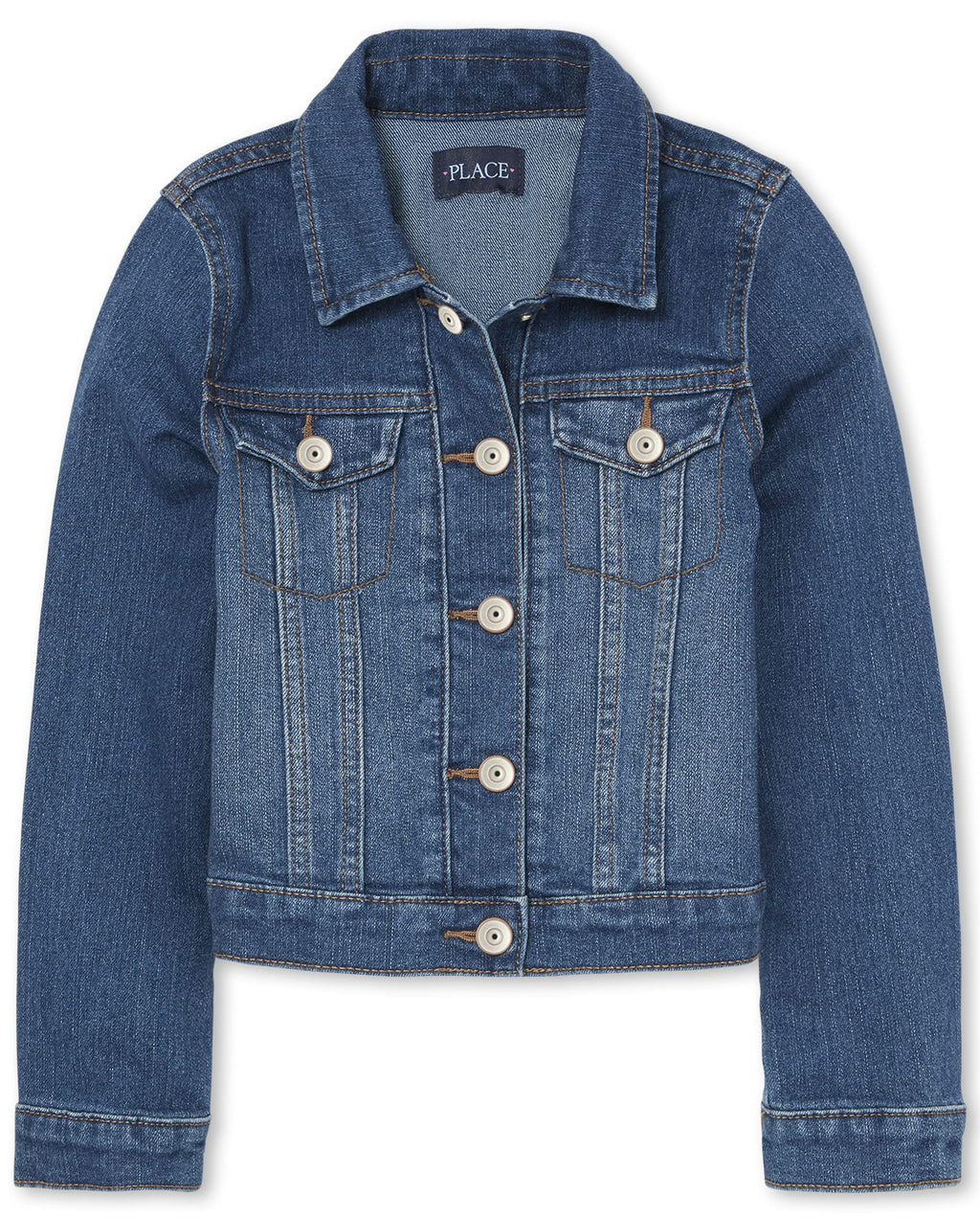 The Children's Place Girls' Basic Denim Jacket