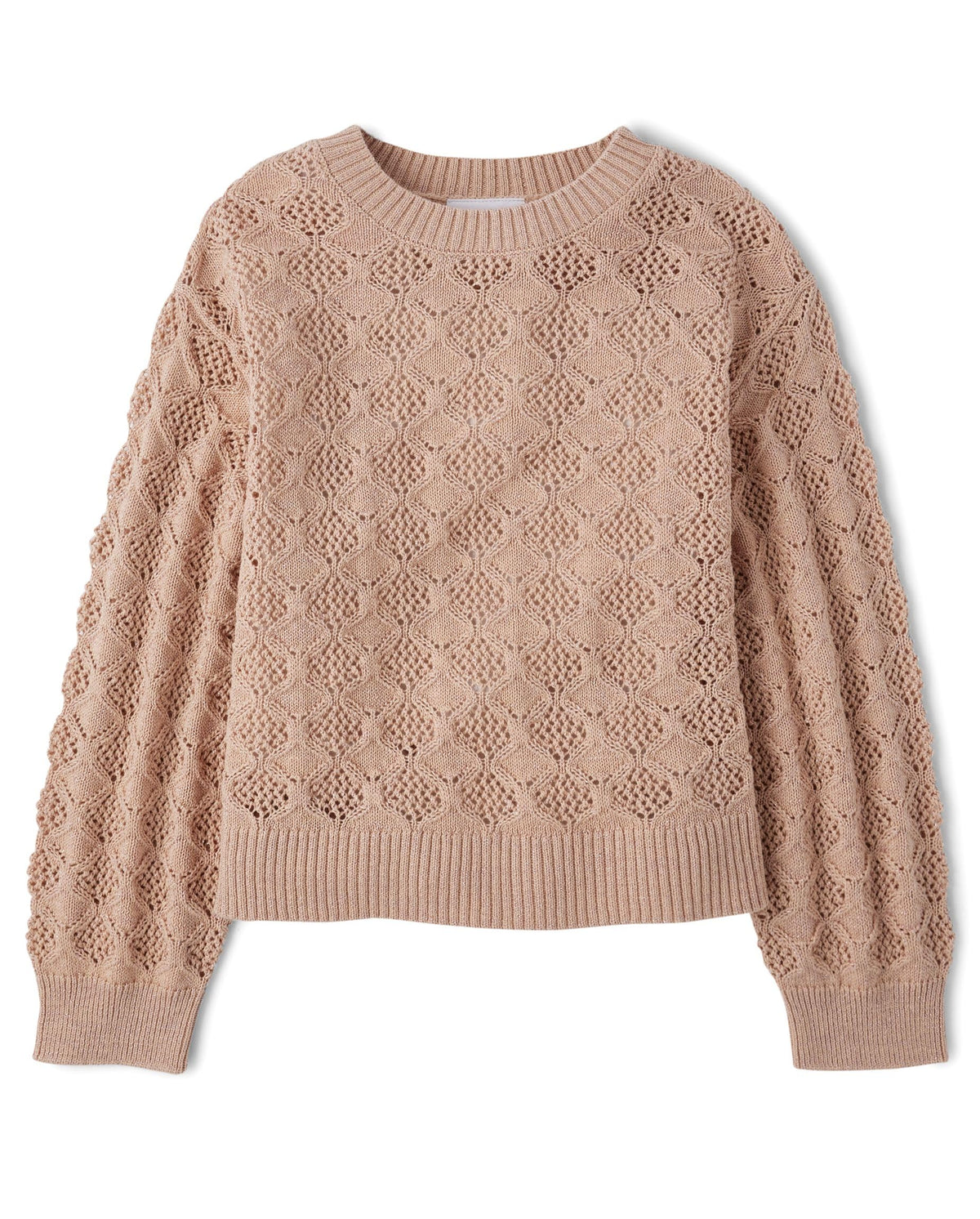 The Children's Place Girls' Long Sleeve Crew Neck Pullover Sweater