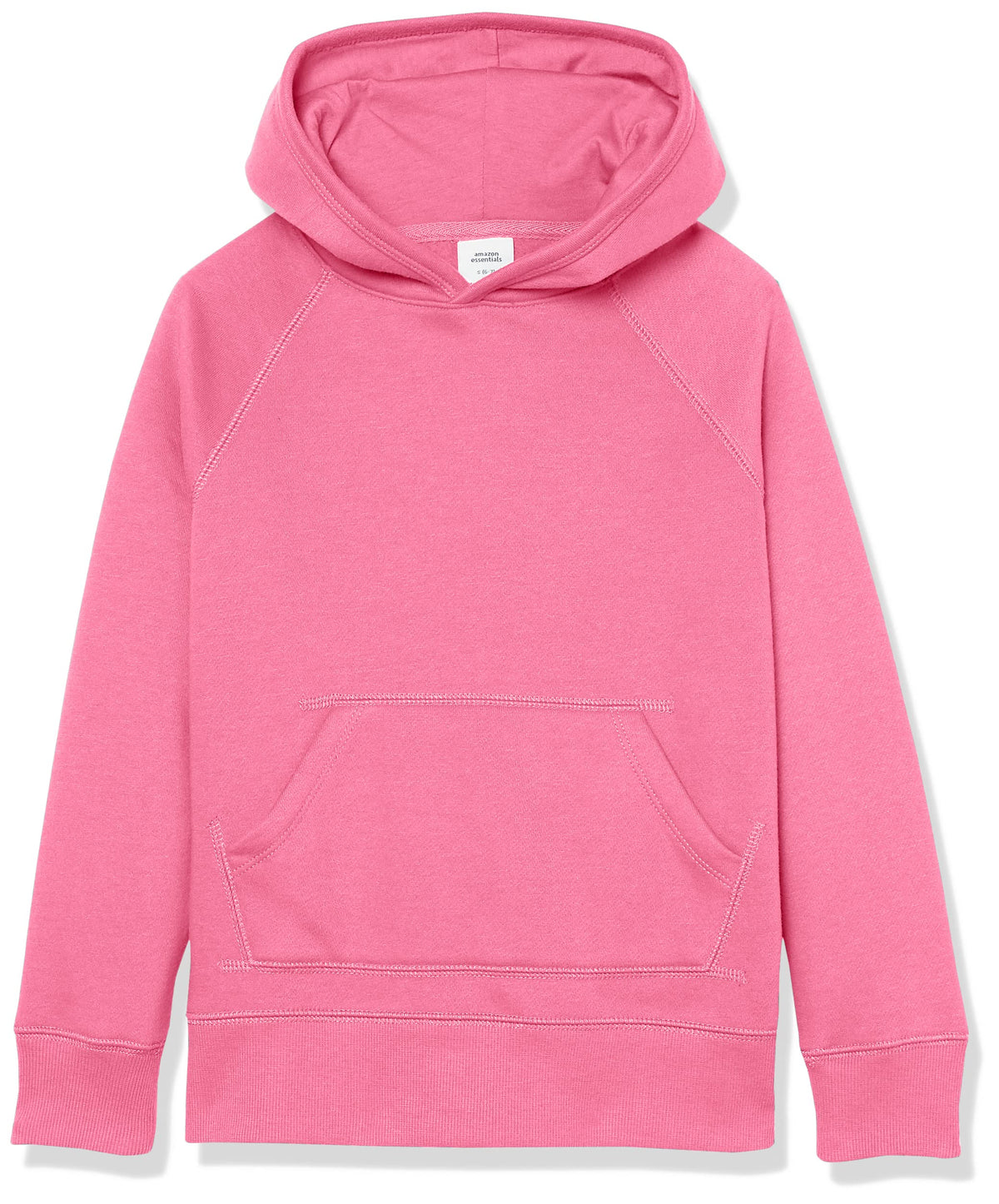 Amazon Essentials Girls and Toddlers' Pullover Hoodie Sweatshirt with Kangaroo Pocket