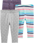 Simple Joys by Carter's Girls 3 pack Leggings
