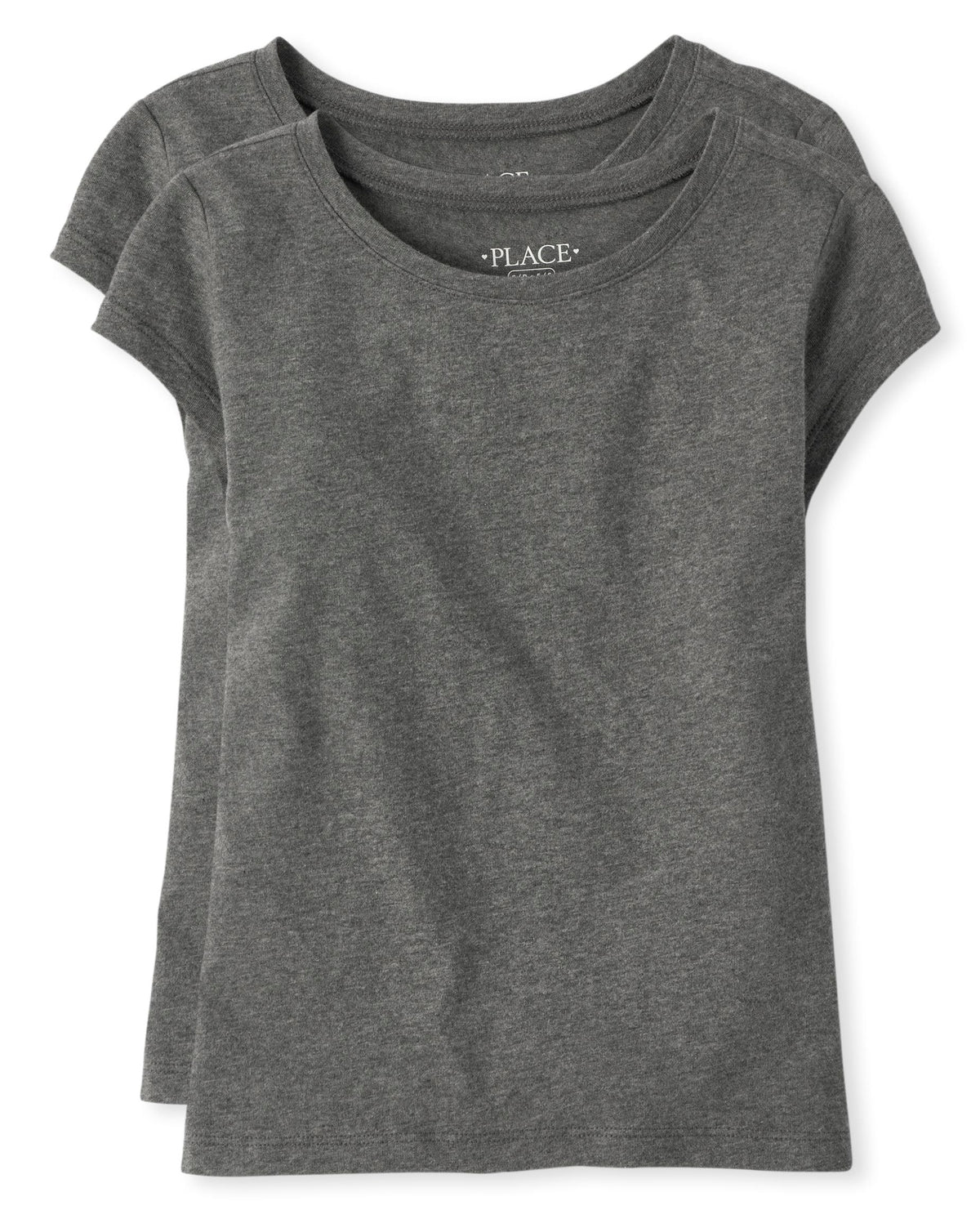 The Children's Place Girls Basic Short Sleeve Layering Tee
