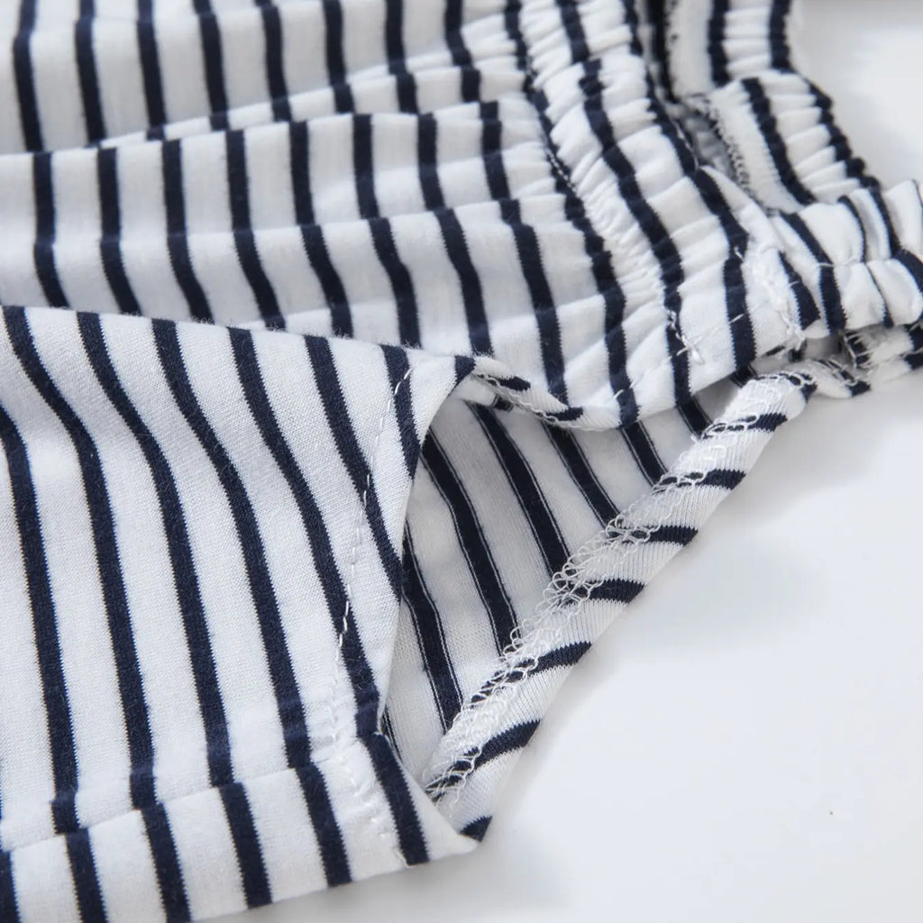 Toddler Girls' Cute Striped Bib Pants, Soft and Comfortable Warm Fall & Winter One-Piece Jumpsuit, Suitable for Girls 3-7 Years Old, Bibs Overalls