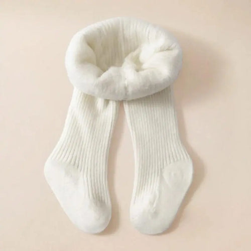 3pcs Girls Soft Tights, Comfortable Thermal Lined , Suitable For Autumn & Winter, Random Colors